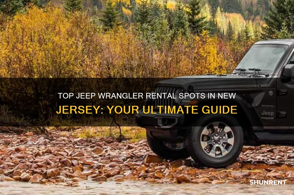 where to rent a jeep wrangler in nj