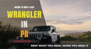 Top Jeep Wrangler Rental Spots in Pennsylvania: Your Adventure Awaits