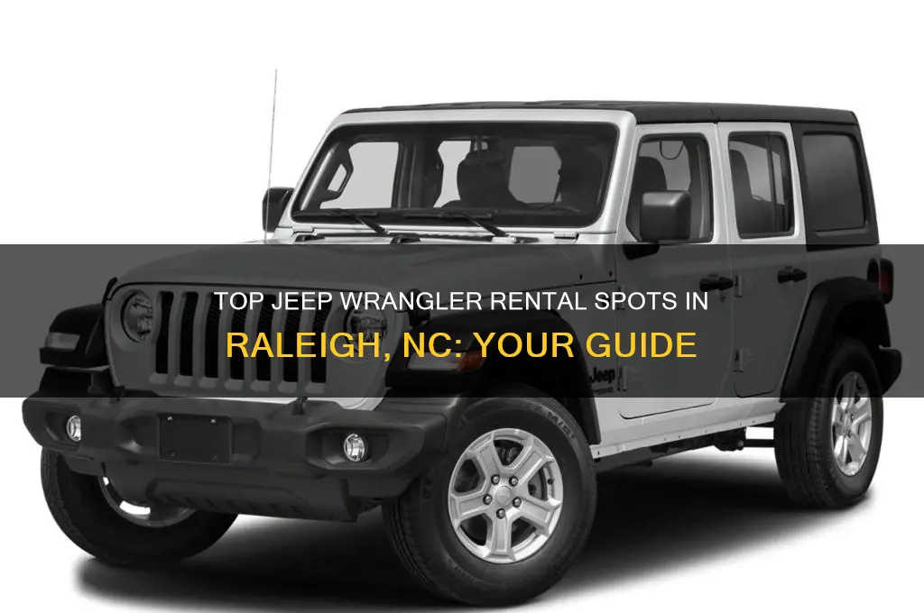 where to rent a jeep wrangler in raleigh nc