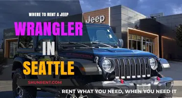 Top Jeep Wrangler Rental Spots in Seattle: Your Ultimate Guide