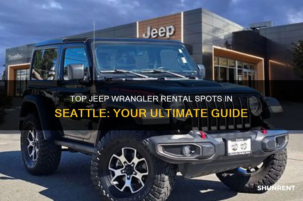 where to rent a jeep wrangler in seattle