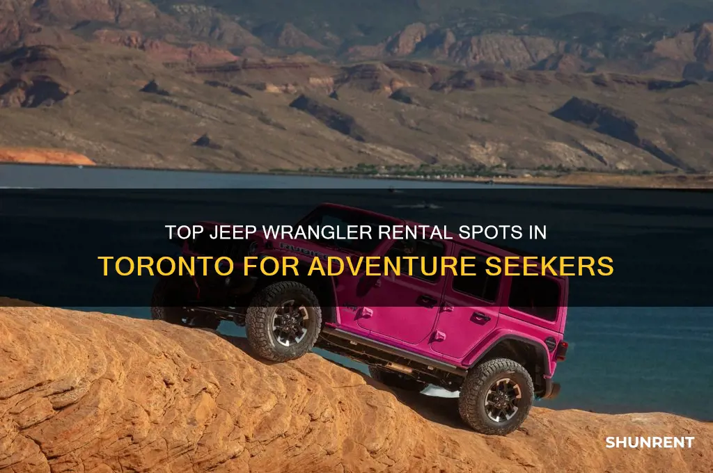 where to rent a jeep wrangler in toronto