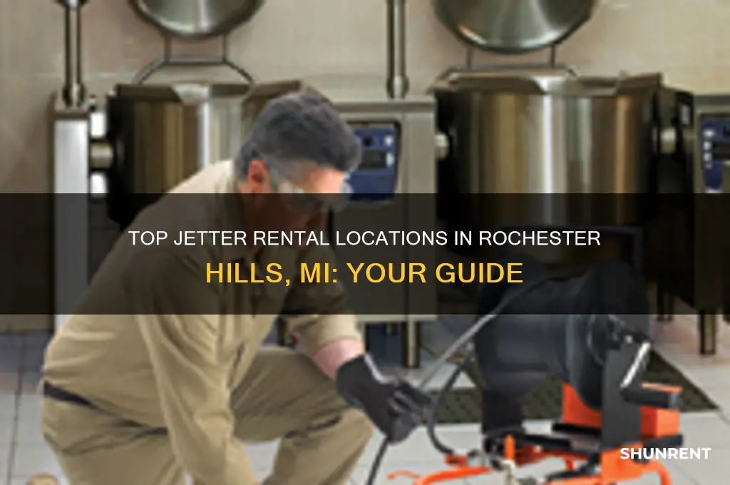 where to rent a jetter rochester hills mi