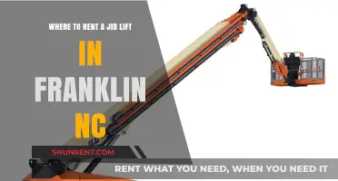 Renting a Jib Lift in Franklin, NC: Top Locations and Tips