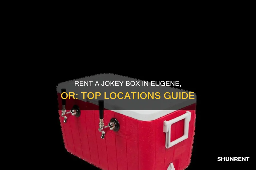 where to rent a jokey box in eugene or