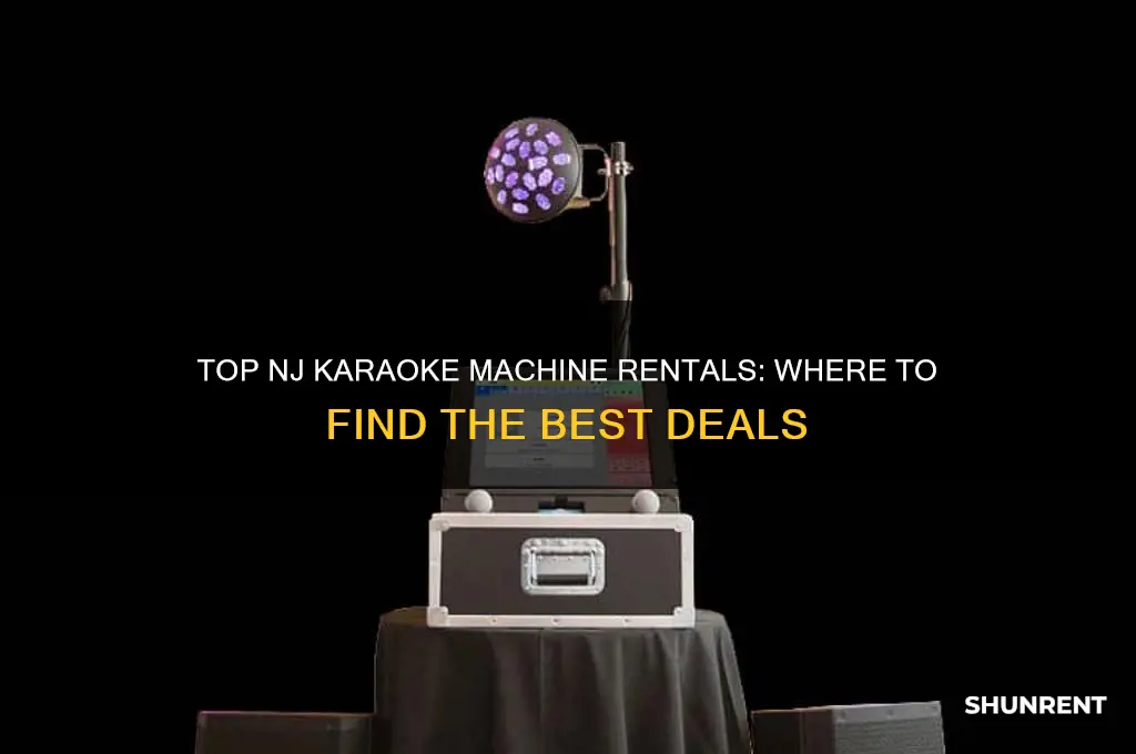where to rent a karaoke machine in nj