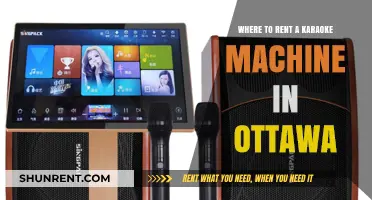 Ottawa's Best Karaoke Machine Rentals: Top Spots to Sing Your Heart Out