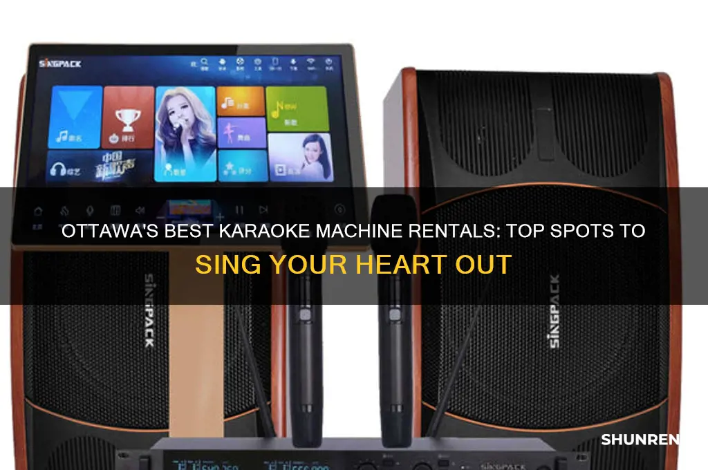 where to rent a karaoke machine in ottawa