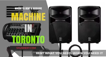 Top Karaoke Machine Rental Spots in Toronto for Your Next Party