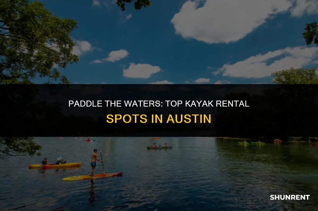 where to rent a kayak in austin
