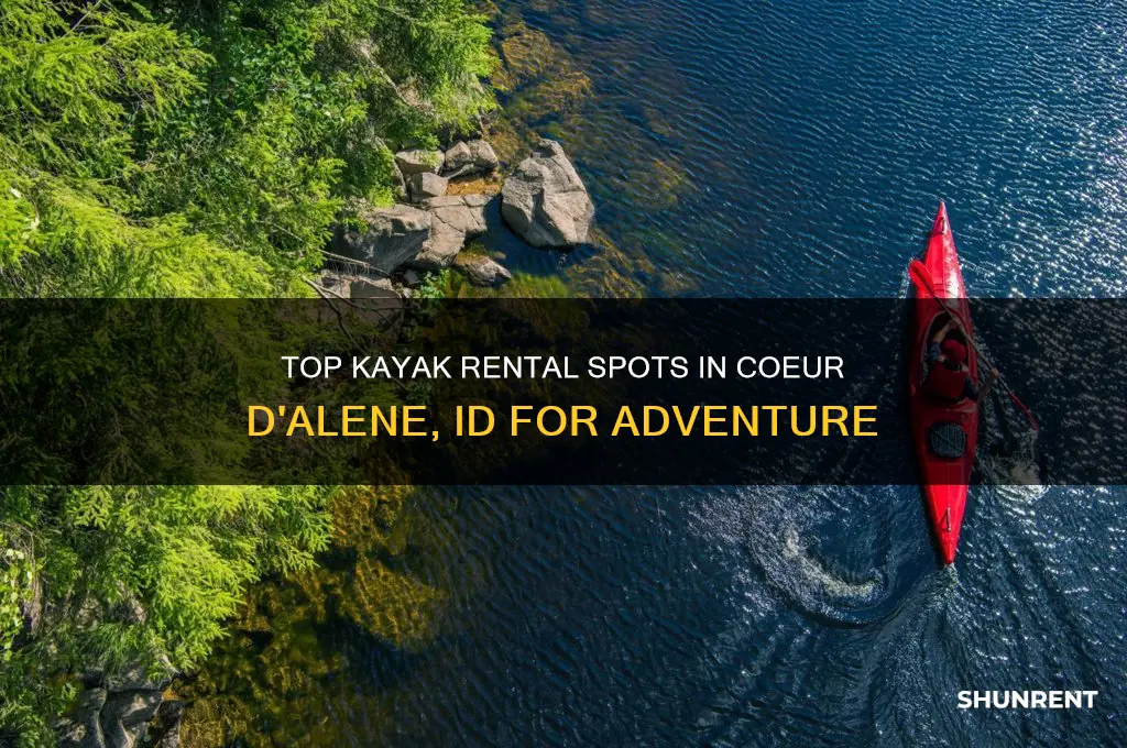 where to rent a kayak in coeur d alene id