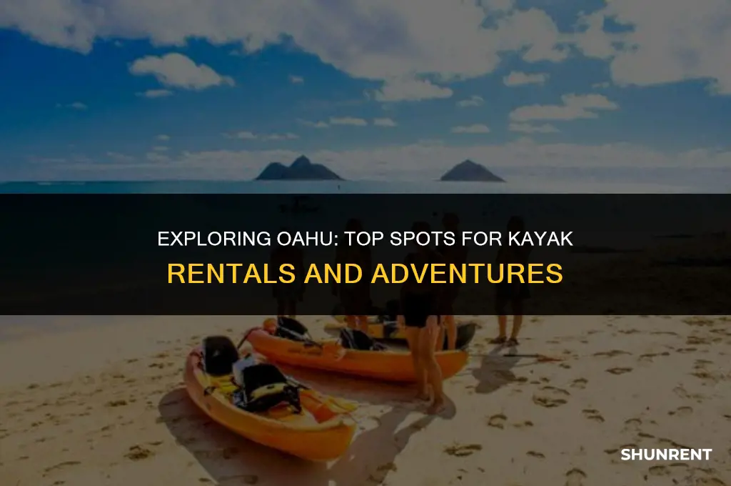 where to rent a kayak in oahu