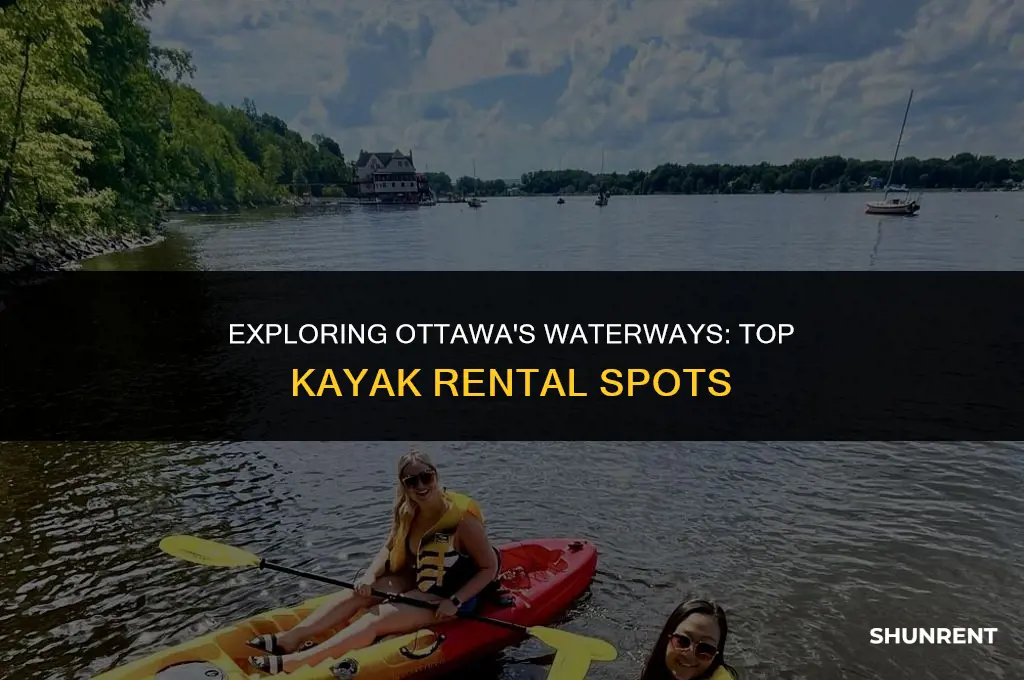 where to rent a kayak in ottawa