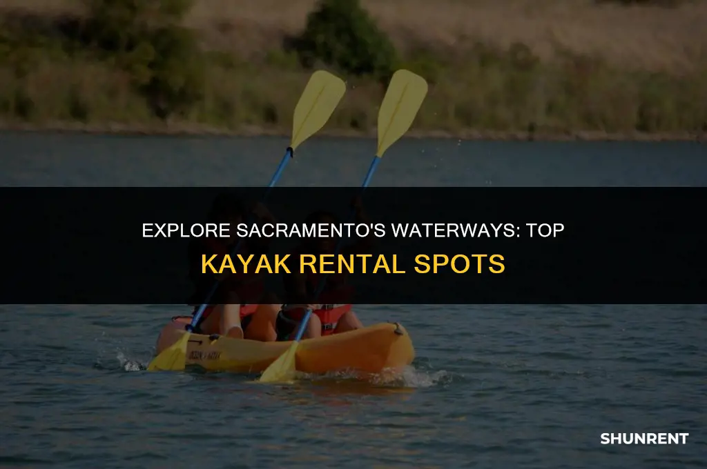 where to rent a kayak in sacramento