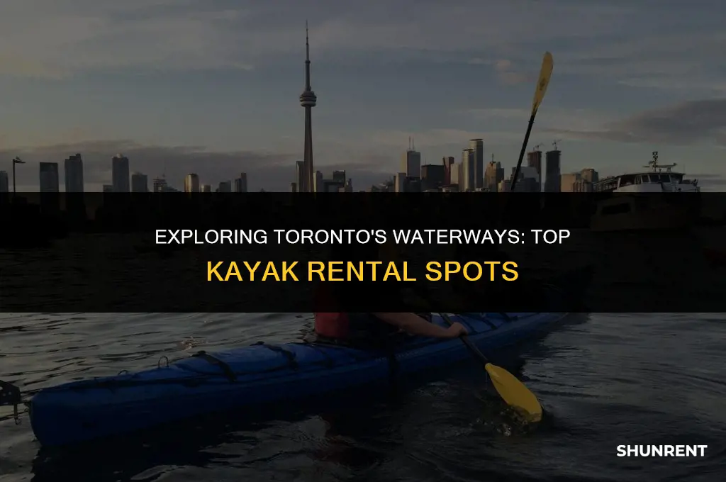 where to rent a kayak in toronto
