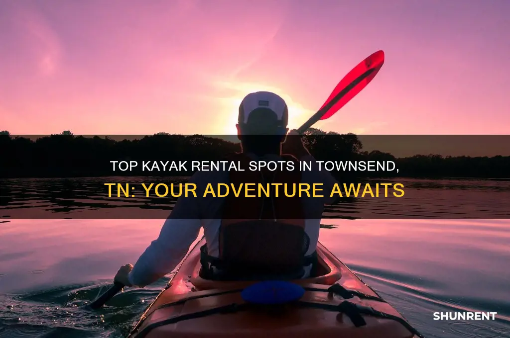 where to rent a kayak in townsend tn