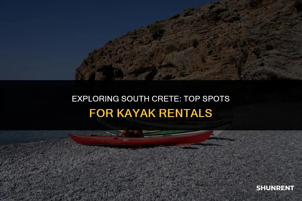 where to rent a kayak south crete