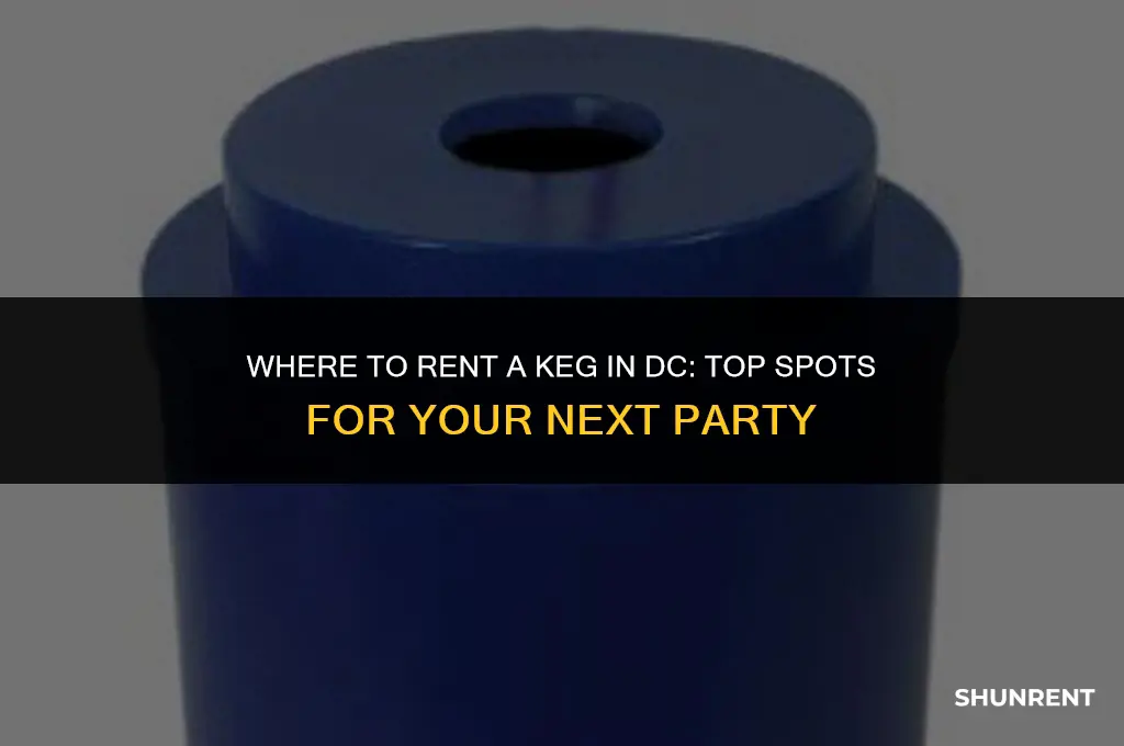 where to rent a keg in dc
