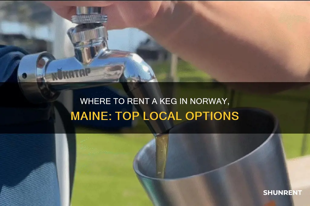 where to rent a keg in norway maine