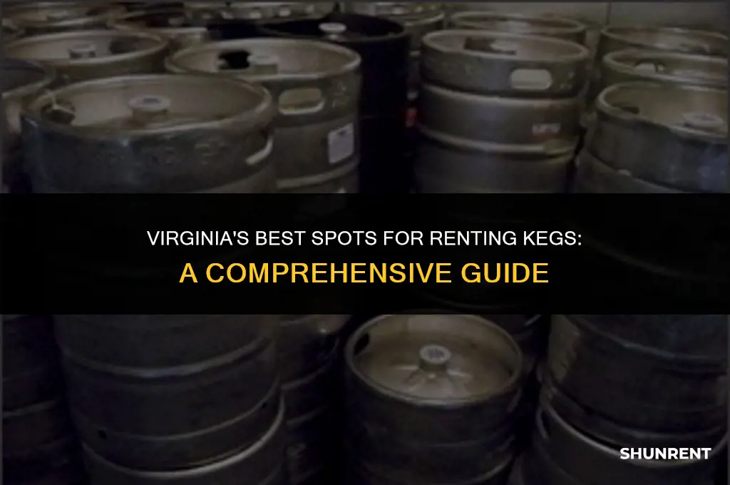 where to rent a keg in virginia
