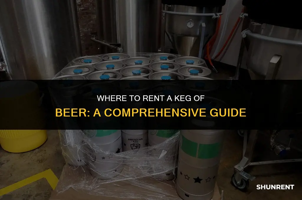 where to rent a keg of beer
