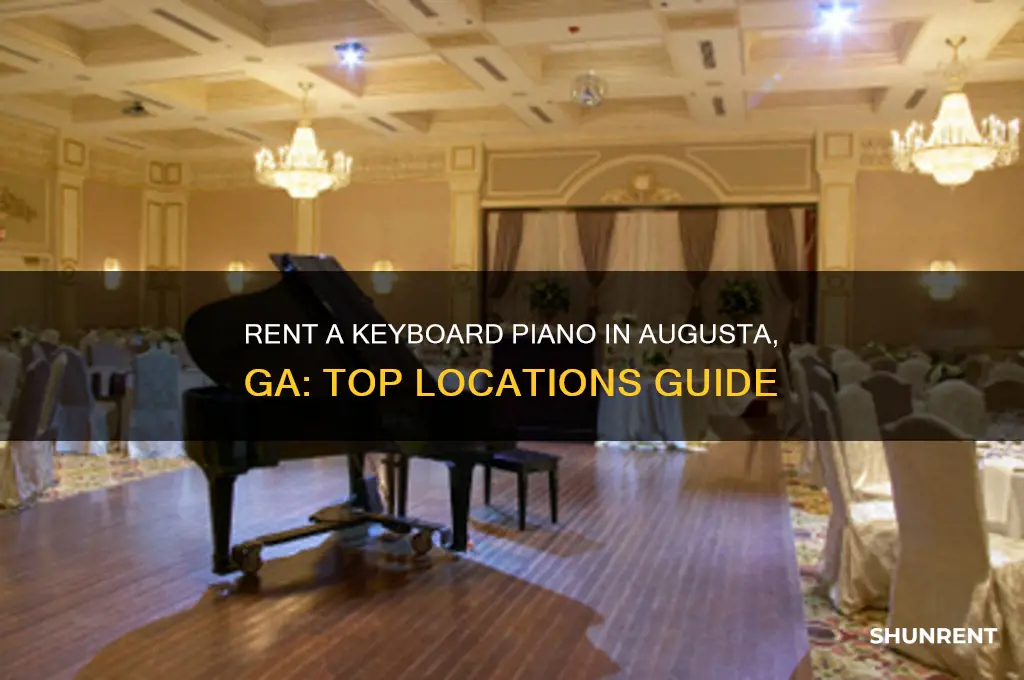 where to rent a keyboard piano in augusta ga