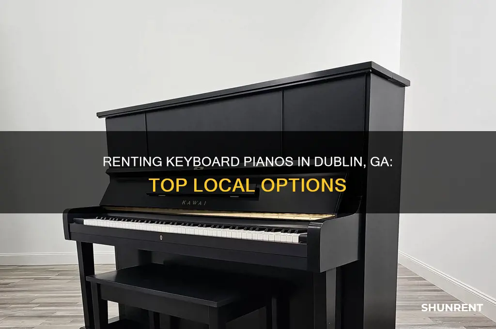 where to rent a keyboard piano in dublin ga