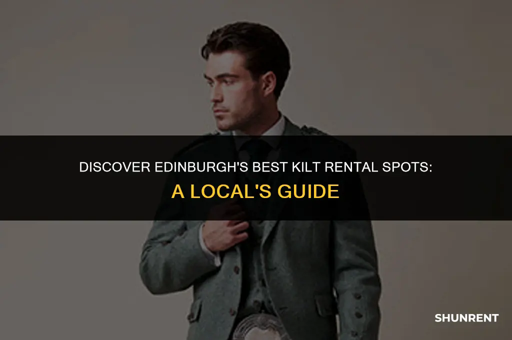 where to rent a kilt in edinburgh