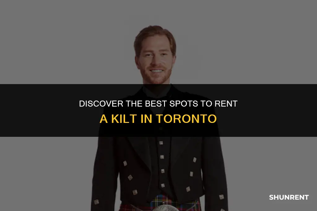 where to rent a kilt in toronto