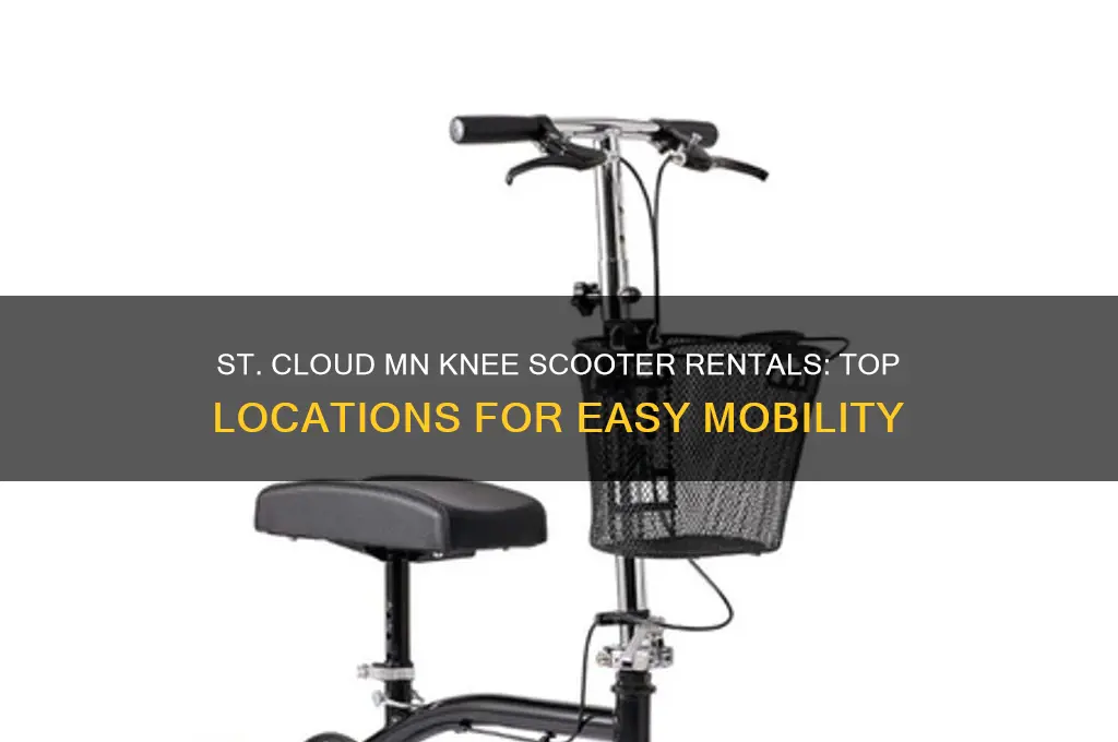 where to rent a knee scooter in st cloud mn