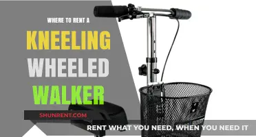 Where to Rent a Kneeling Wheeled Walker: A Comprehensive Guide