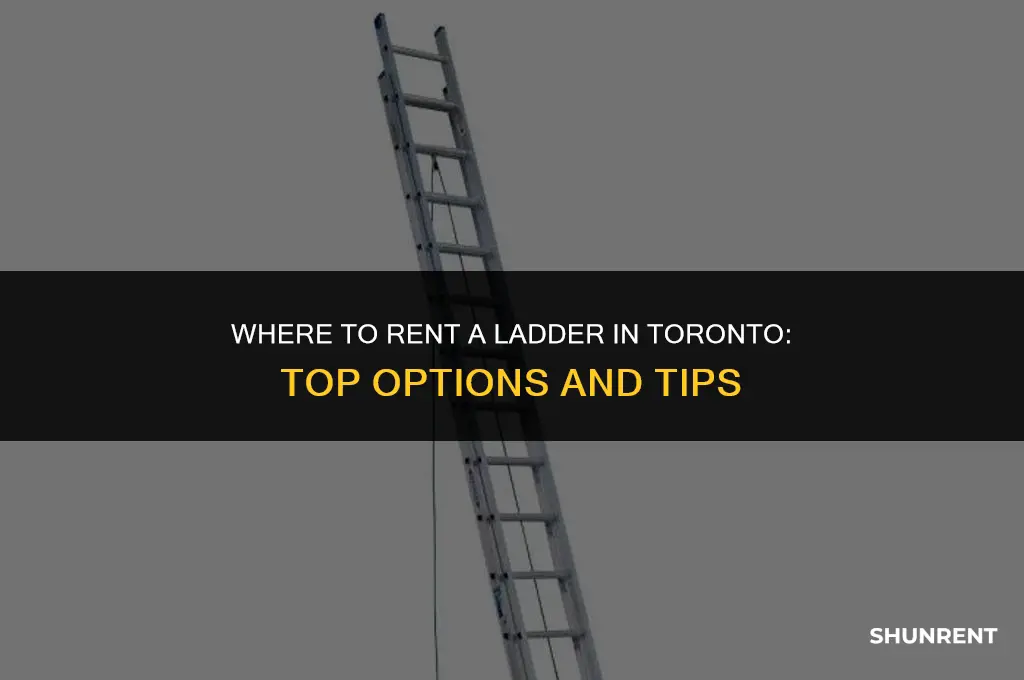 where to rent a ladder in toronto