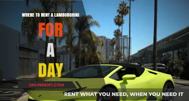 Rent a Lamborghini for a Day: Top Locations and Tips