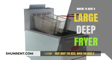 Where to Rent a Large Deep Fryer: A Comprehensive Guide