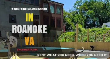 Roanoke VA Large Dog Gate Rentals: Top Locations to Rent