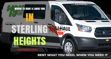 Top Van Rental Options in Sterling Heights for Large Vehicles