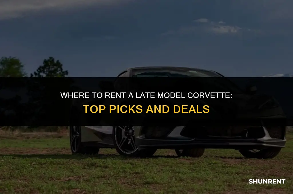 where to rent a late model corvettes
