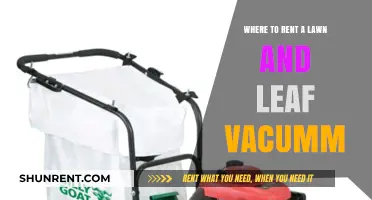 Top Places to Rent Lawn and Leaf Vacuums Near You