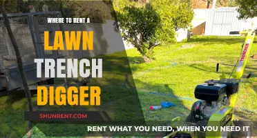 Unearth Your Yard's Potential: Where to Rent a Lawn Trench Digger