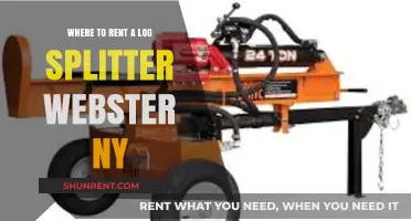 Renting a Log Splitter in Webster, NY: Top Locations and Tips