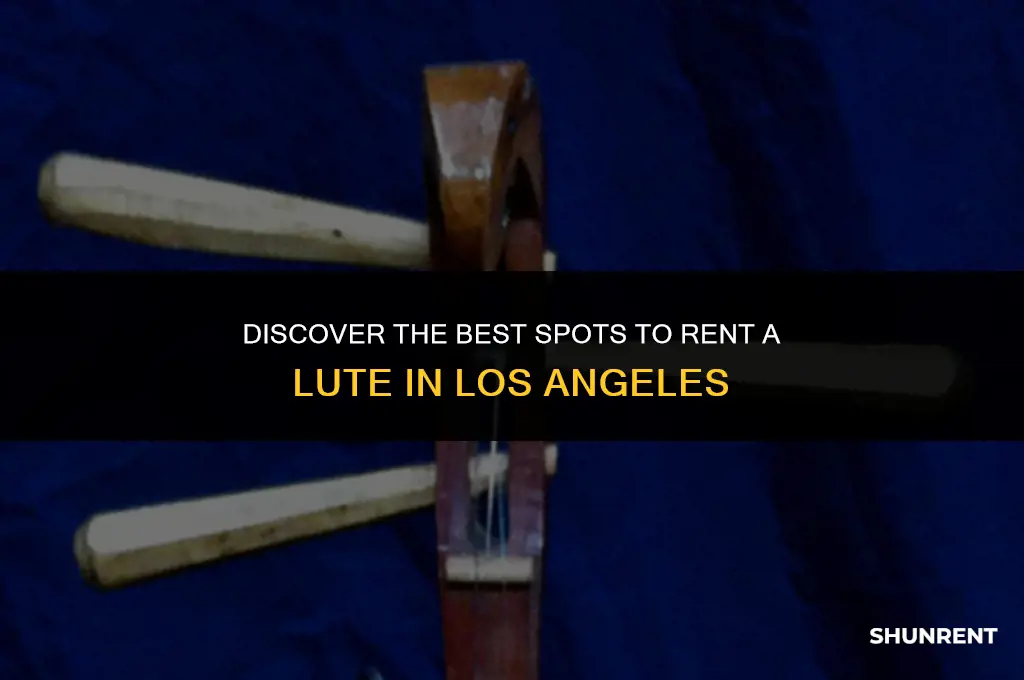 where to rent a lute los angeles