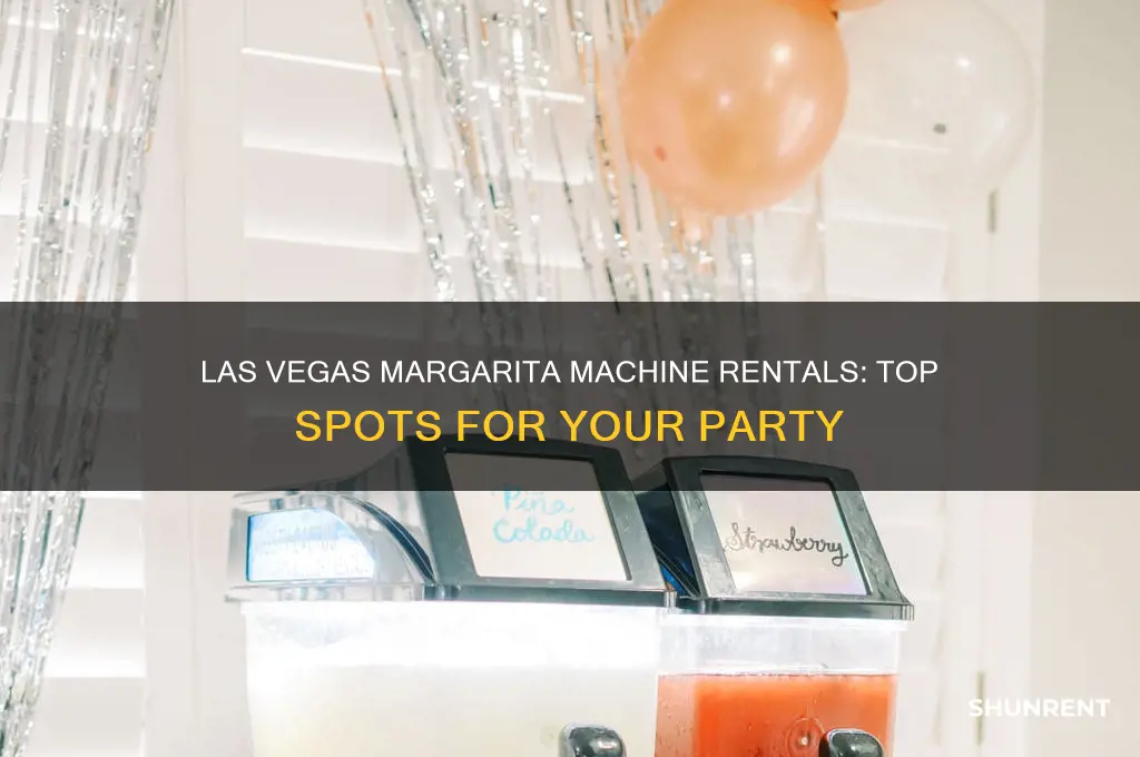 where to rent a margarita machine in las vegas