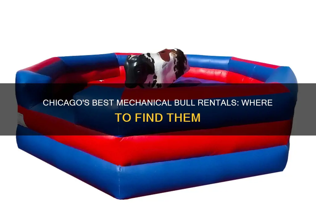 where to rent a mechanical bull in chicago
