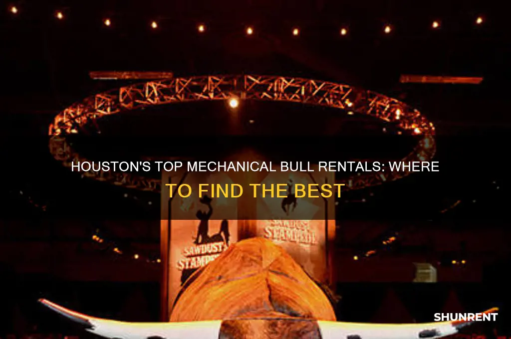 where to rent a mechanical bull in houston
