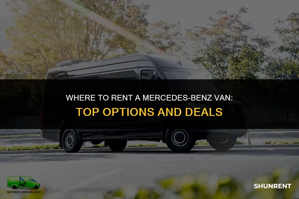 where to rent a mercedes benz van