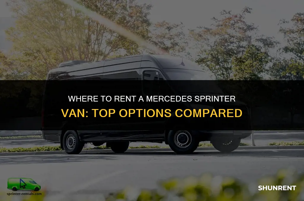 where to rent a mercedes sprinter van