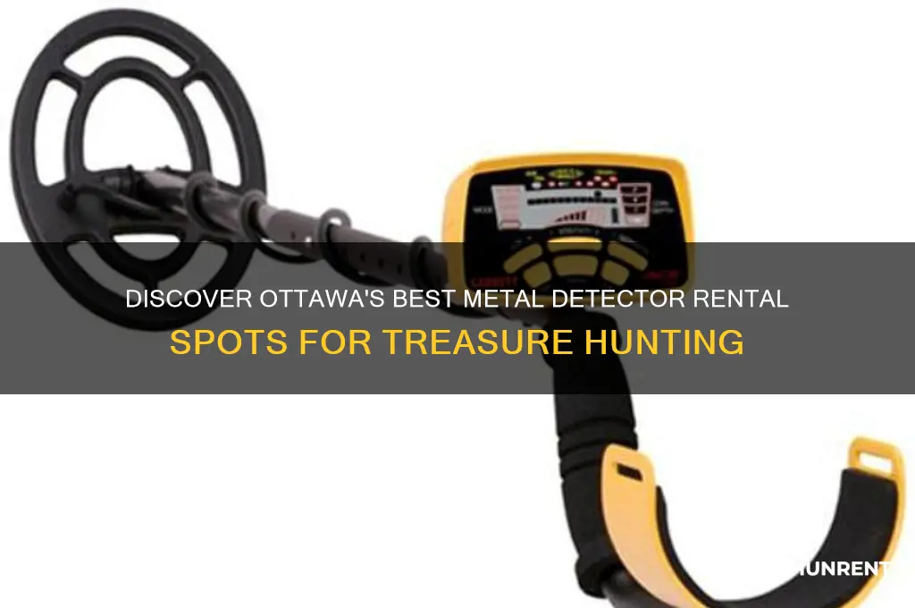 where to rent a metal detector in ottawa