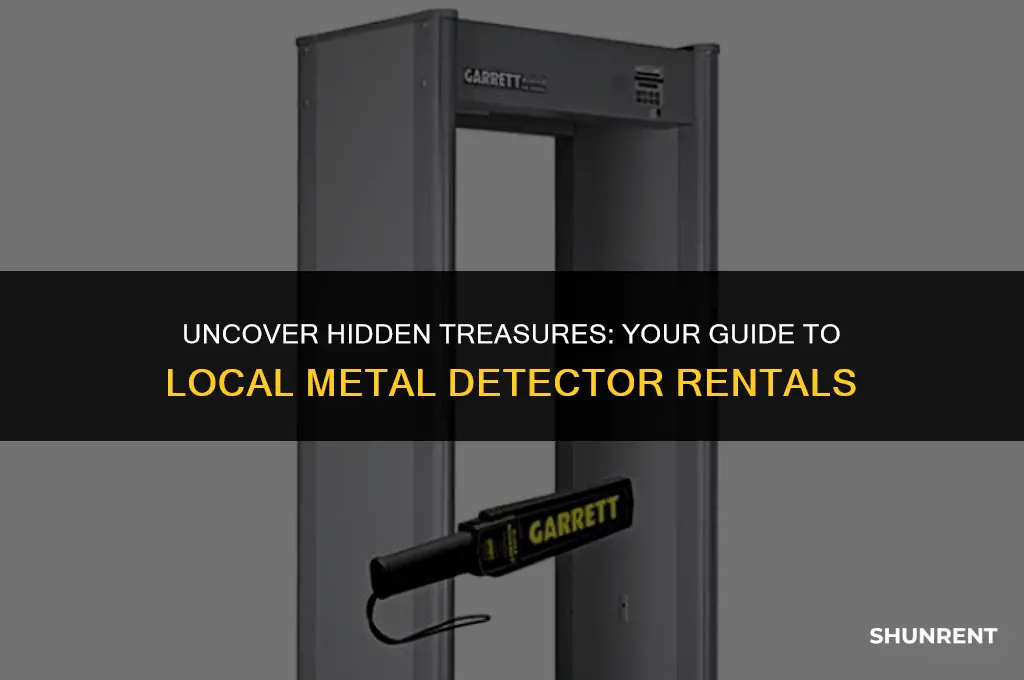 where to rent a metal detector nearby