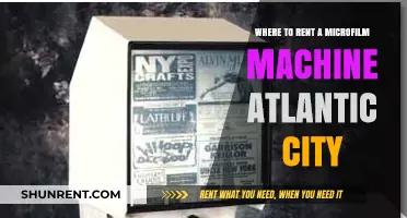 Renting Microfilm Machines in Atlantic City: Your Ultimate Guide