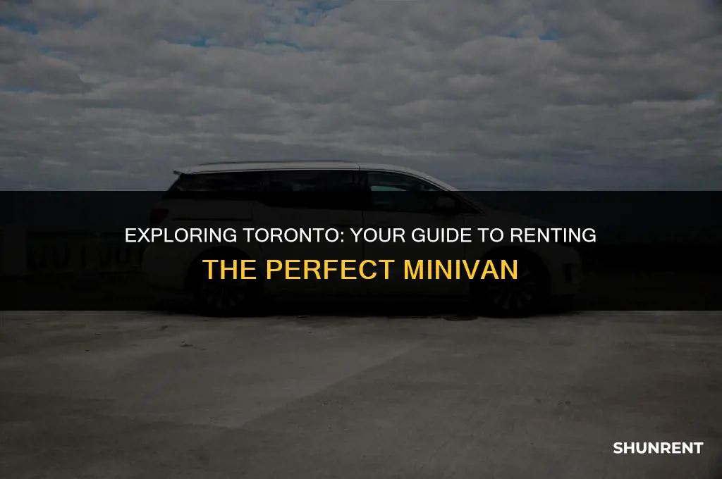 where to rent a minivan in toronto